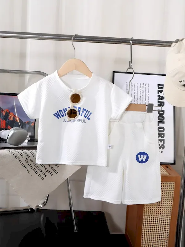 Wholesale Boy'S Fashion Shirt And Pants Two-Piece Set - Image 6