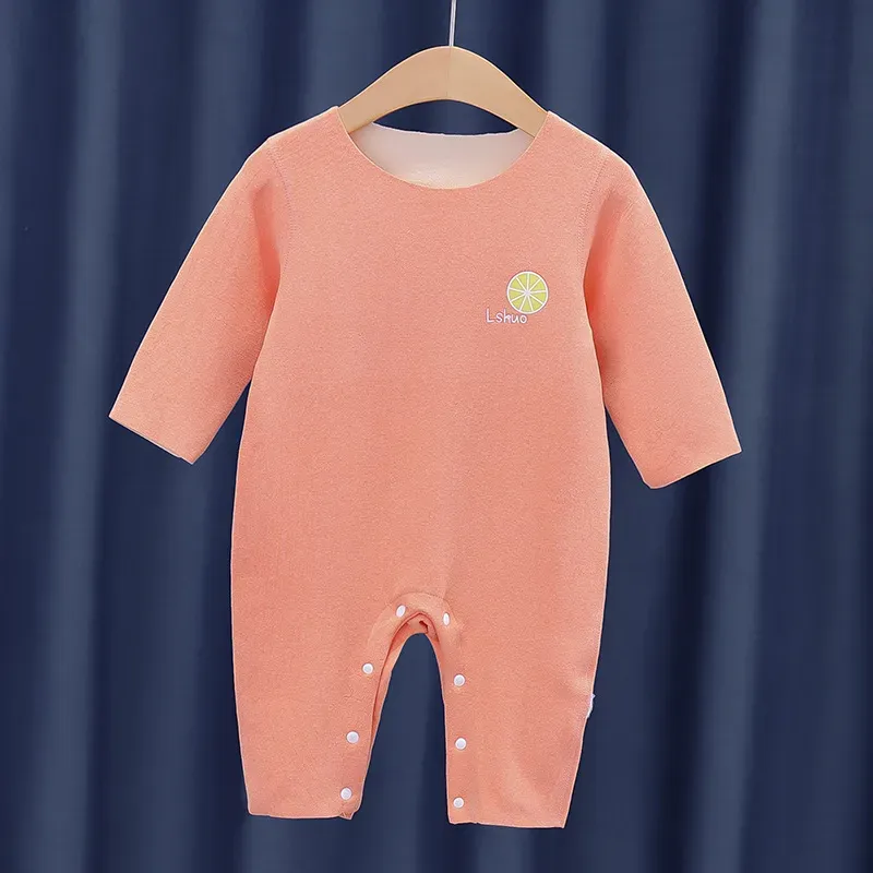 Wholesale Kids Baby Boys Girls Spring Autumn Cute Long Sleeve Romper - Image 3