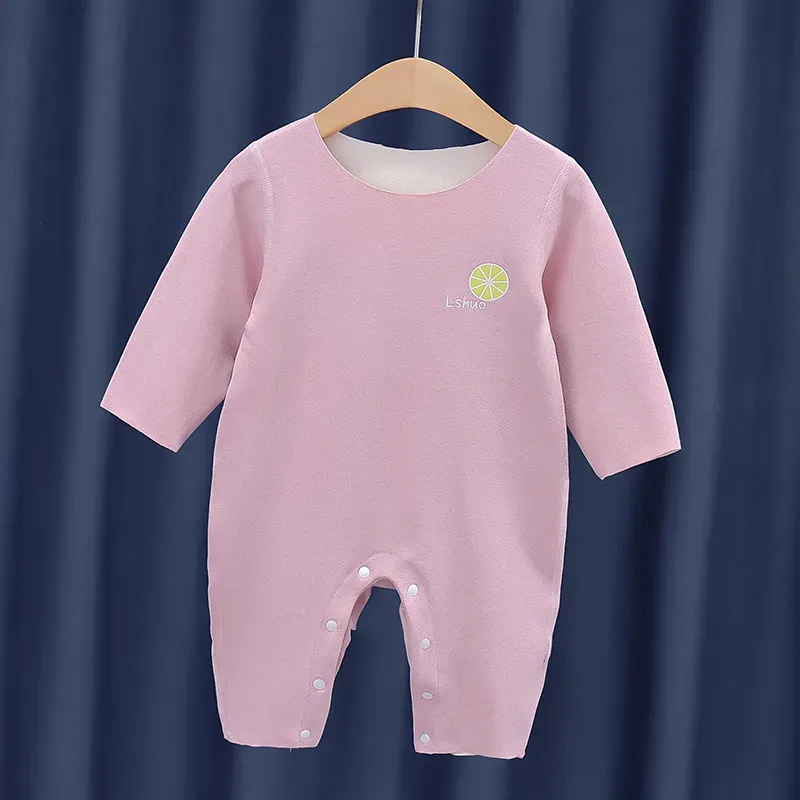 Wholesale Kids Baby Boys Girls Spring Autumn Cute Long Sleeve Romper - Image 4