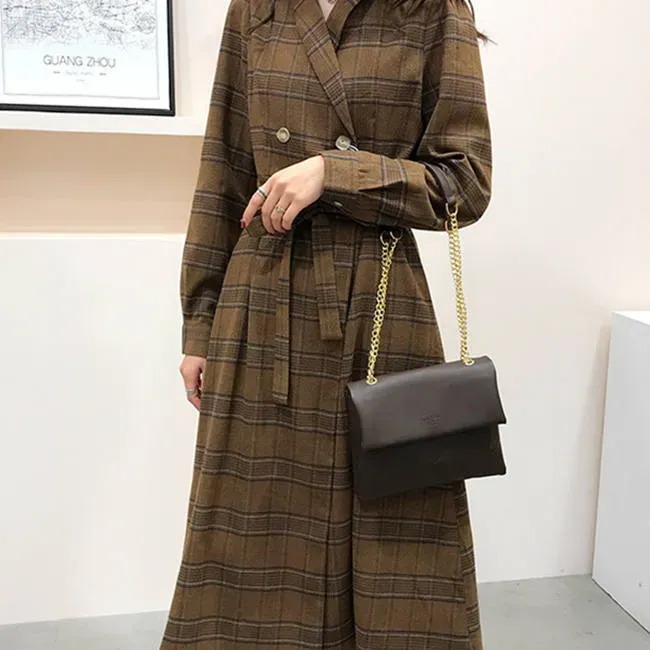 Women Simple Solid Color Metal Chain Rhombus Stitching Bag - Image 13