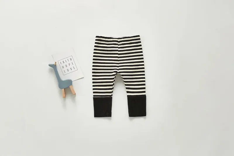 Wholesale Baby Fashion Stripe Cotton Pants - Image 6