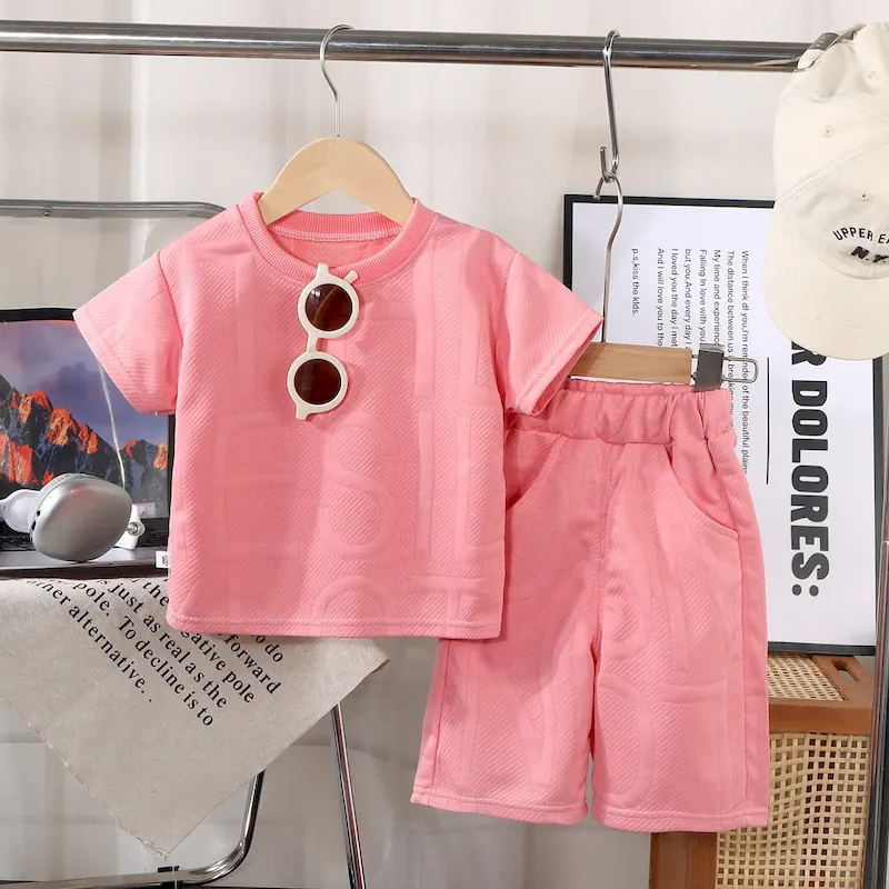 Wholesale Boy'S Fashion Shirt And Pants Two-Piece Set - Image 8