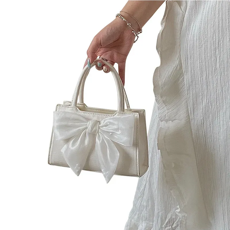 Women Fashion Fairy Style Bowknot Handbag - Image 5