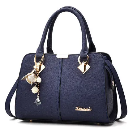 Women Fashion Large Capacity Floral Pendant Square Handle Shoulder Bag - Image 8