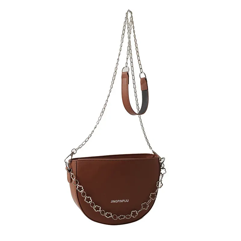 Women Simple Chain Crossbody Bag - Image 8
