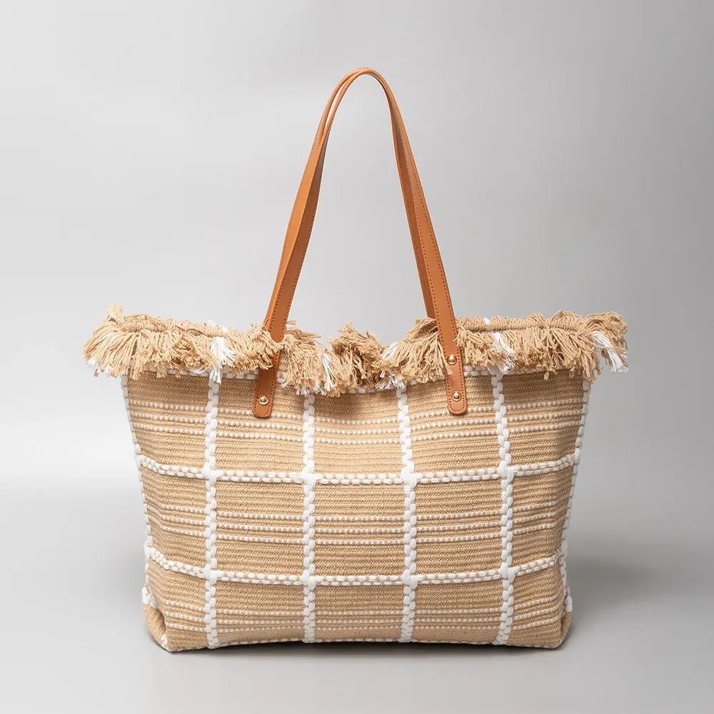 Bohemian Vacation Casual Tassel Large Capacity Tote Bag - Image 16