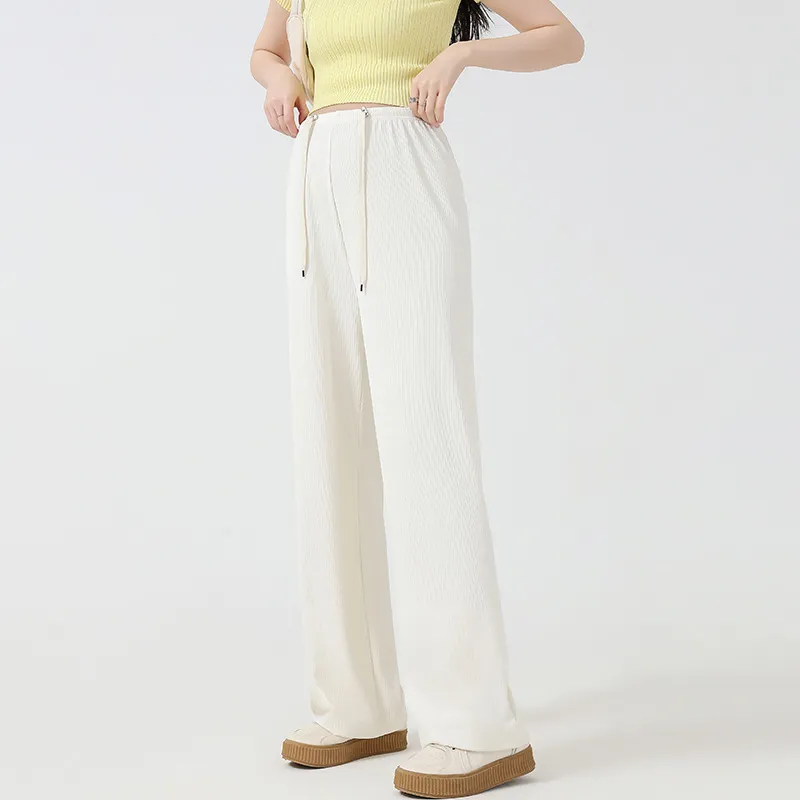 Pregnant Women Fashion Casual Loose Drawstring Pants - Image 7