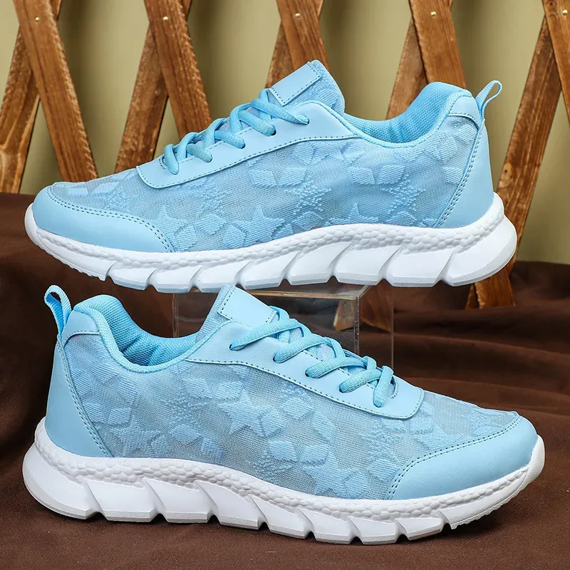 Women Casual Fashion Mesh Breathable Sneaker - Image 4