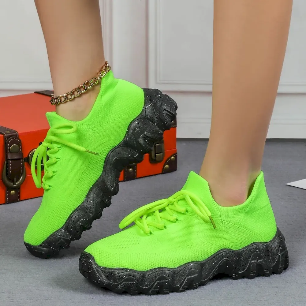 Plus Size Women'S Casual Breathable Sneaker