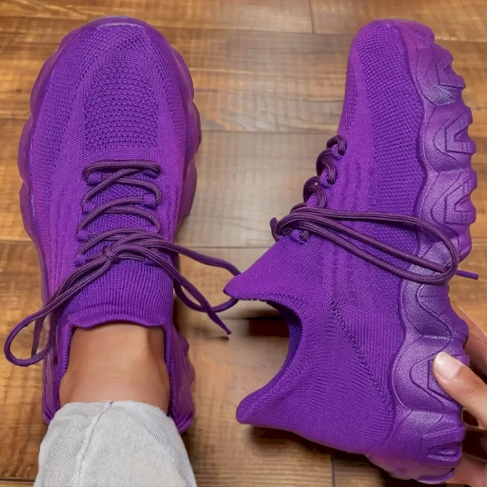 Plus Size Women'S Casual Breathable Sneaker - Image 30