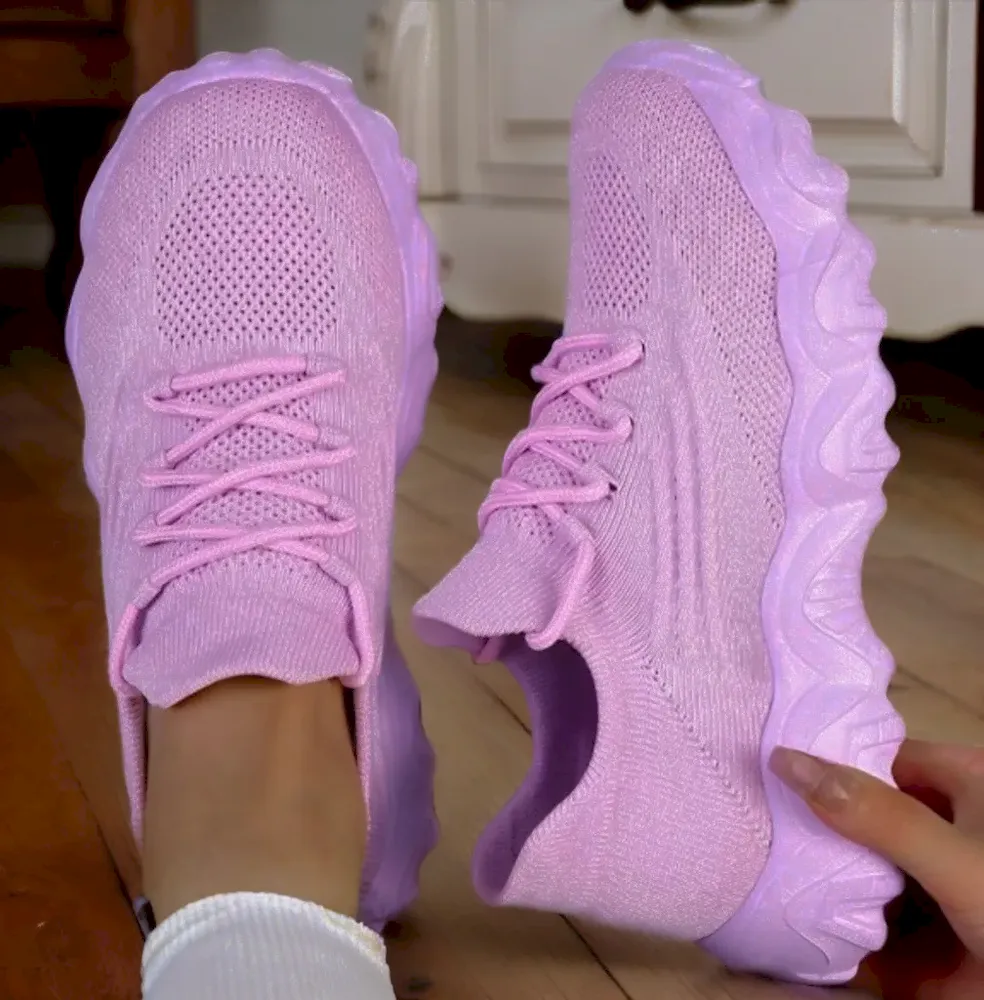 Plus Size Women'S Casual Breathable Sneaker - Image 34