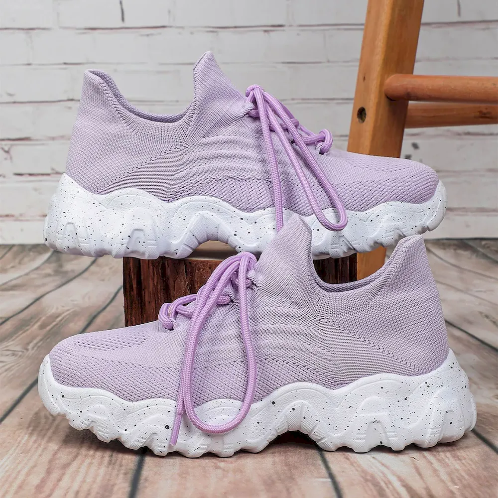 Plus Size Women'S Casual Breathable Sneaker - Image 35