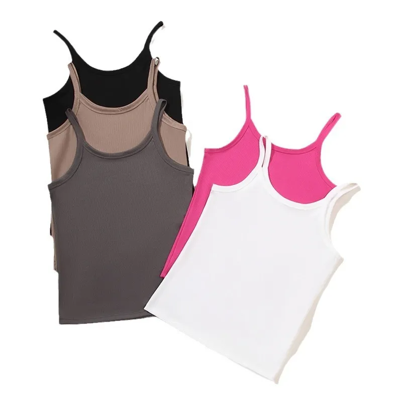 Women Basic Casual Solid Color Camis - Image 5