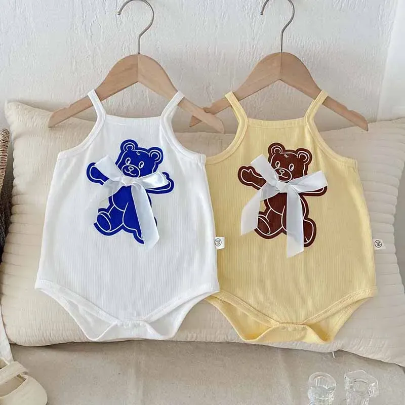 Wholesale Kids Baby Boys Girls Casual Cute Cartoon Romper