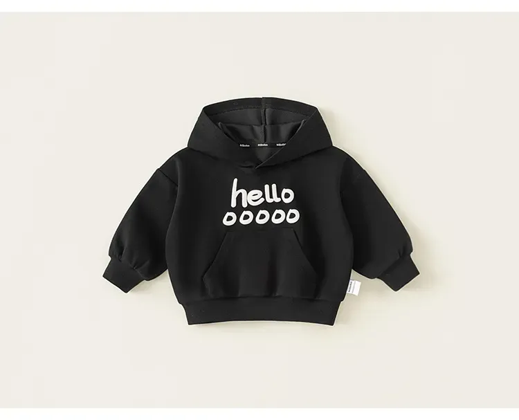 Wholesale Children'S Fashion Casual Letter Printed Long-Sleeve Hoodies - Image 4