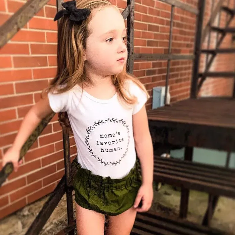 Wholesale Wholesale Boy Girl Kid Daddy Letter Print White T-shirt - Image 7