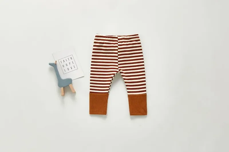 Wholesale Baby Fashion Stripe Cotton Pants - Image 8