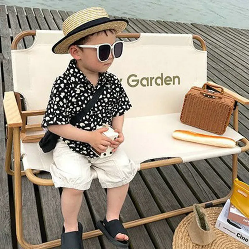 Wholesale Boy Fashion Casual Leopard Lapel Short-Sleeve Blouse - Image 4